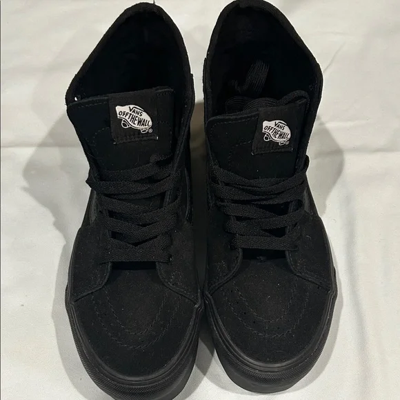 Vans Women's Black High-Top Sneakers - Picture 1 of 3